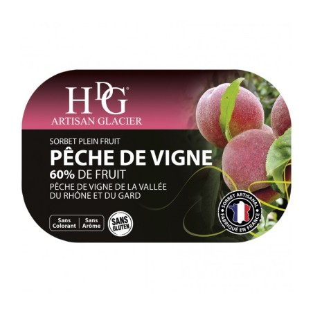 GLACE PECHE DE VIGNE