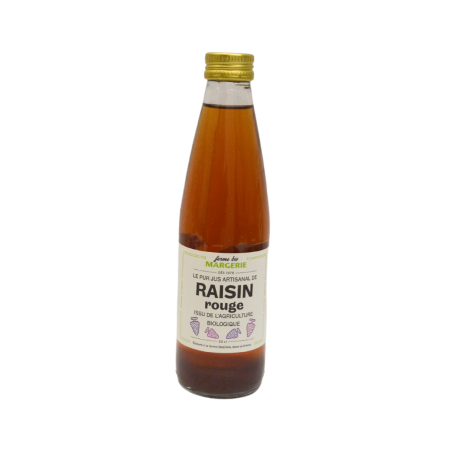 JUS DE RAISIN ROUGE BIO 25CL