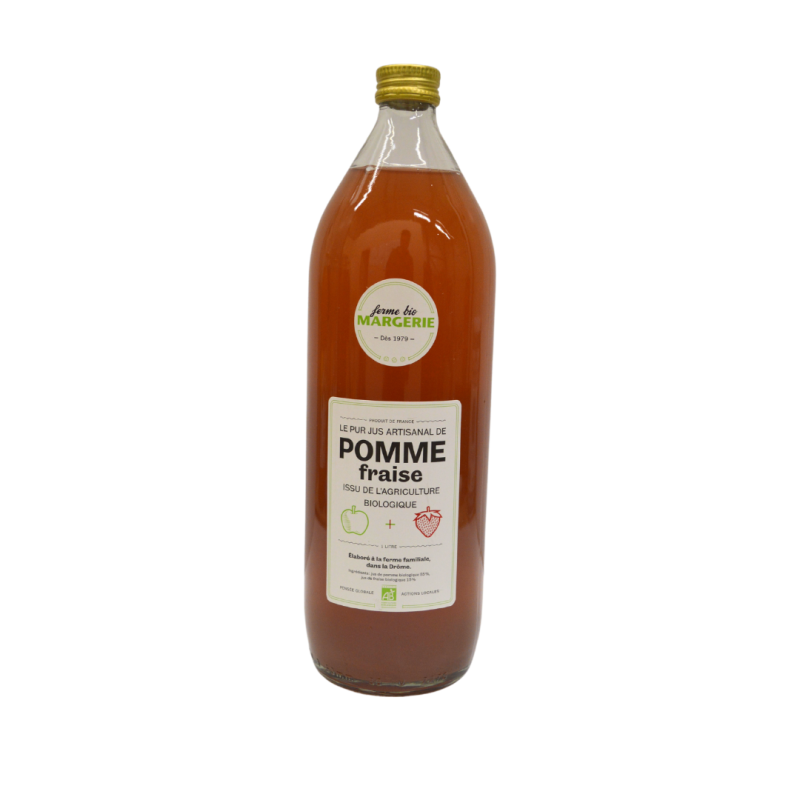 JUS POMME FRAISE BIO 1L